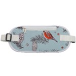 Christmas birds Rounded Waist Pouch