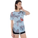 Christmas birds Perpetual Short Sleeve T-Shirt