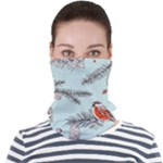 Christmas birds Face Seamless Bandana (Adult)