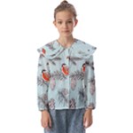 Christmas birds Kids  Peter Pan Collar Blouse