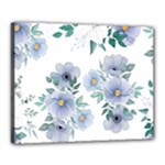 Floral pattern Canvas 20  x 16  (Stretched)