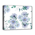 Floral pattern Deluxe Canvas 20  x 16  (Stretched)