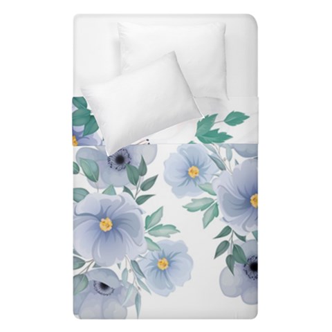 Floral pattern Duvet Cover Double Side (Single Size) from Custom Dropshipper