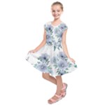 Floral pattern Kids  Short Sleeve Dress