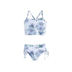 Floral pattern Girls  Tankini Swimsuit