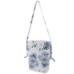 Floral pattern Folding Shoulder Bag