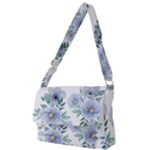 Floral pattern Full Print Messenger Bag (S)