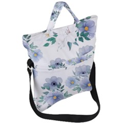 Fold Over Handle Tote Bag 