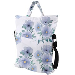 Fold Over Handle Tote Bag 