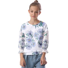 Kids  Cuff Sleeve Top 