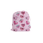 Emoji Heart Drawstring Pouch (Small)