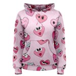 Emoji Heart Women s Pullover Hoodie