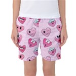 Emoji Heart Women s Basketball Shorts