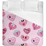 Emoji Heart Duvet Cover (King Size)