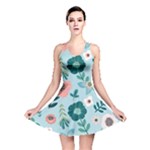 Flower Reversible Skater Dress