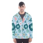 Flower Men s Hooded Windbreaker