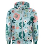 Flower Men s Zipper Hoodie