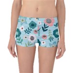 Flower Boyleg Bikini Bottoms