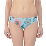 Flower Hipster Bikini Bottoms