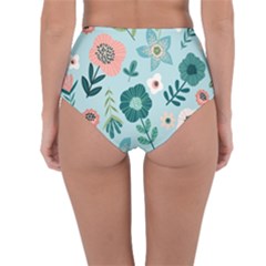 Reversible High-Waist Bikini Bottoms 