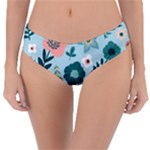 Flower Reversible Classic Bikini Bottoms