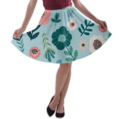 A-line Skater Skirt 