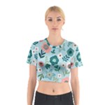 Flower Cotton Crop Top