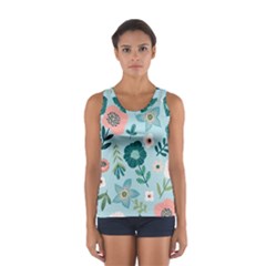 Flower Sport Tank Top  from Custom Dropshipper