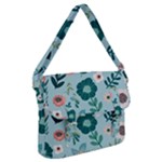 Flower Buckle Messenger Bag