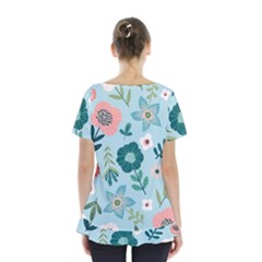 Skirt Hem Sports Top 