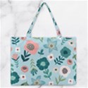 Zipper Medium Tote Bag Front