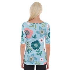 Wide Neckline T-Shirt 