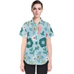 Flower Women s Short Sleeve Shirt