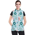 Flower Women s Puffer Vest