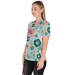 Women s V-Neck Scrub Top 