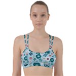 Flower Line Them Up Sports Bra