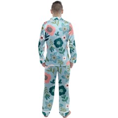 Men s Long Sleeve Satin Pajamas Set 