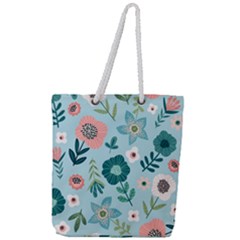 Full Print Rope Handle Tote (Large) 