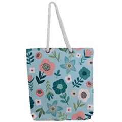 Full Print Rope Handle Tote (Large) 