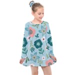 Flower Kids  Long Sleeve Dress