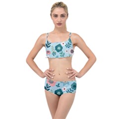 Layered Top Bikini Set 