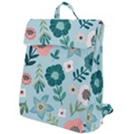 Flower Flap Top Backpack