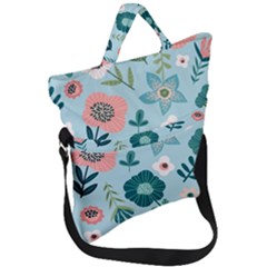 Fold Over Handle Tote Bag 