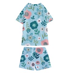 Kids  Swim T-Shirt and Shorts Set 