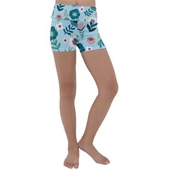 Kids  Lightweight Velour Yoga Shorts 