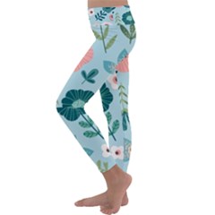 Kids  Lightweight Velour Classic Yoga Leggings 