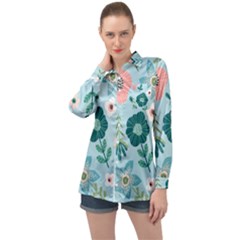 Long Sleeve Satin Shirt 