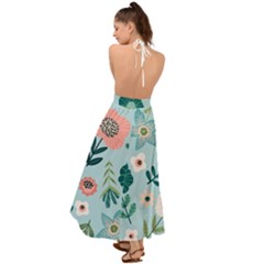 Backless Maxi Beach Dress 