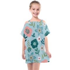 Kids  One Piece Chiffon Dress 