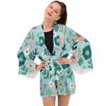 Flower Long Sleeve Kimono